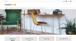 Desktop Screenshot of hairpinlegs.com
